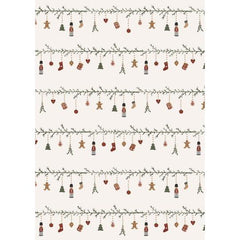 Rol geschenkpapier Christmas garland