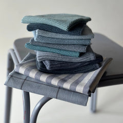 Set vaatdoeken SOlid Aqua