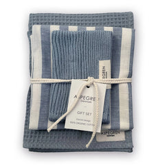 3 dlg keukenset Blauw