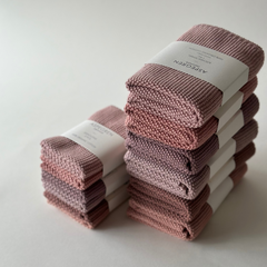 Keukenhanddoek SOlid Coral