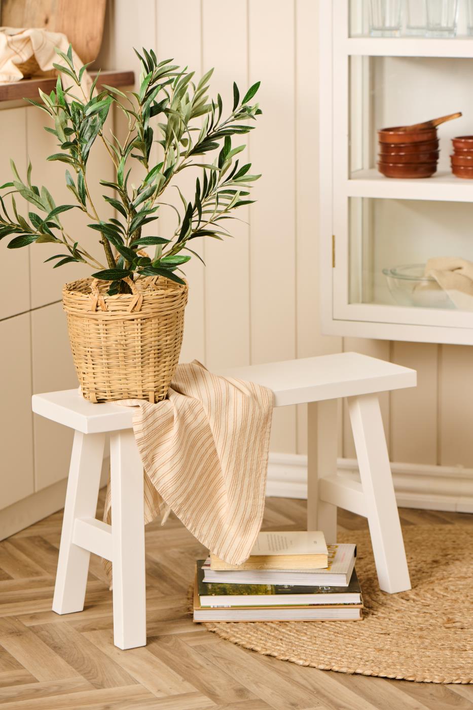 Theedoek IB Laursen Tilde nat/brown