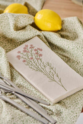 servetten IB Laursen Light pink flower