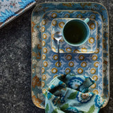 Dienblad BdJ Isha Blue