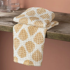 Theedoek Arbor blockprint DH