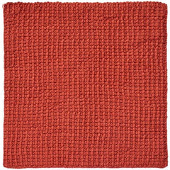 Vaatdoekje knitted Rust