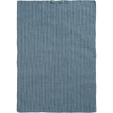Keueknhanddoek KNITTED dustybleu
