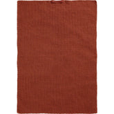 Keukenhanddoek KNITTED rust