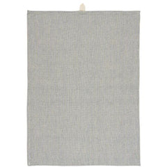 Theedoek IB laursen smal streepje naturel blauw