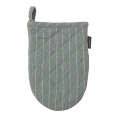 Schort Pinestripe groenblauw B-L