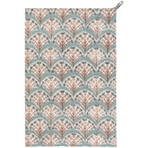Theedoek DH Blockprint Bouquet