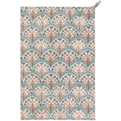 Theedoek DH Blockprint Bouquet