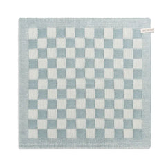 Knitfactory keukenhanddoek ecru/stonegreen