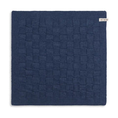 Knitfactory keukenhanddoek uni blaiw