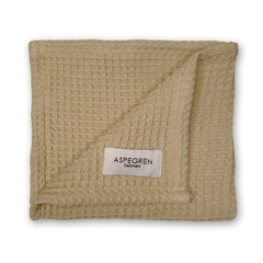 Wafeldoek (A) khakigeel