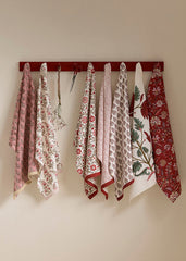 Theedoek SL Samira Scarlet