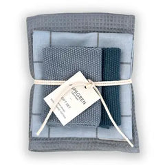 4 dlg set (A) oudblauw