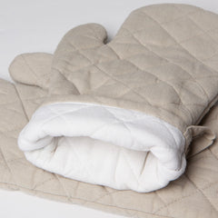 Ovenwant quilted zandgrey