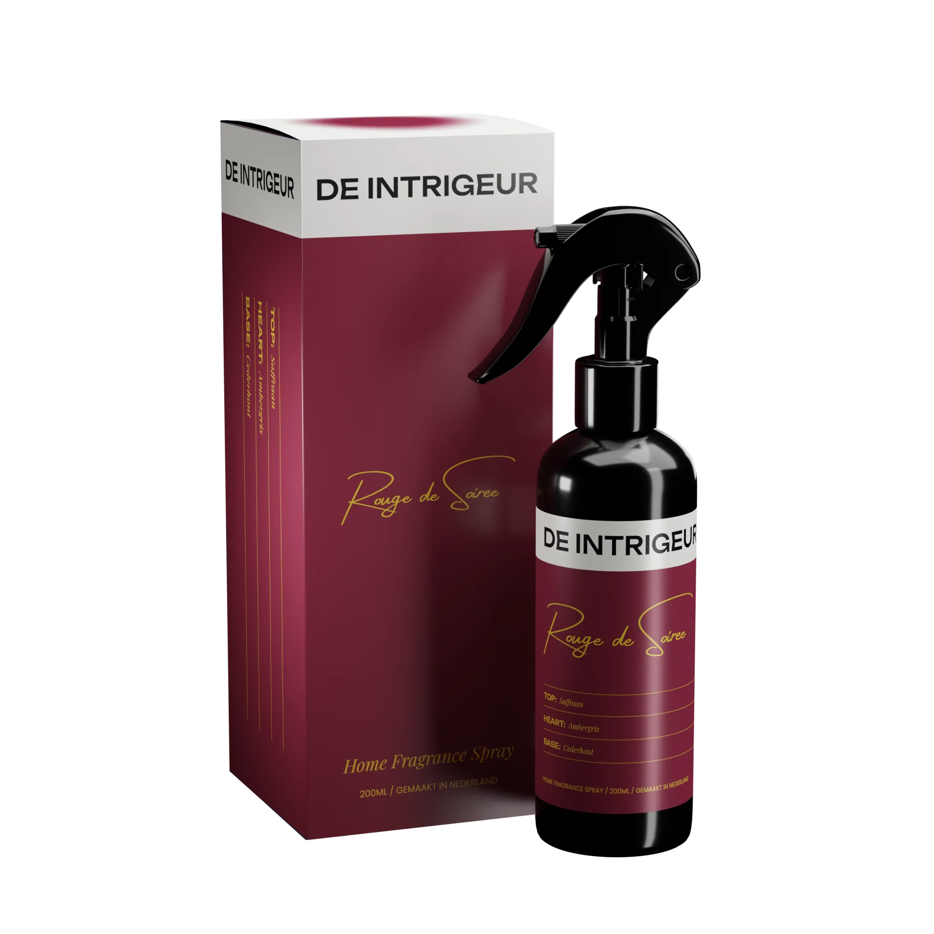 De interigeur "Rouge de Soiree"