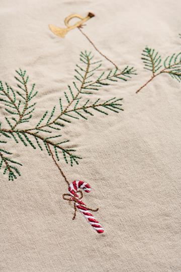 Tafelloper Kerstguirlande IBL