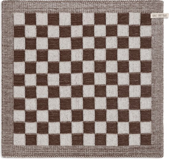 Knitfactory keukenset 2-dlg chocolat
