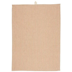 Theedoek IB Laursen nat/cognac fine stripe