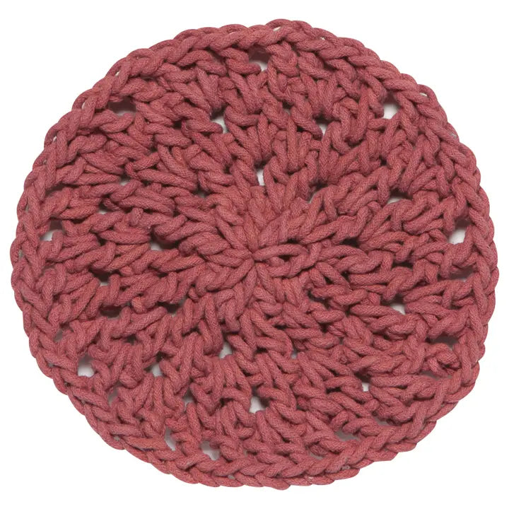 2 onderzetters geknoopt canyon rose