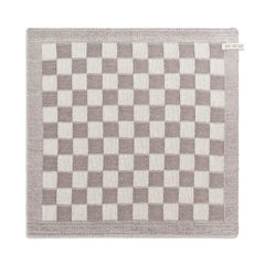 Knitfactory keukenhanddoek ecru/taupe