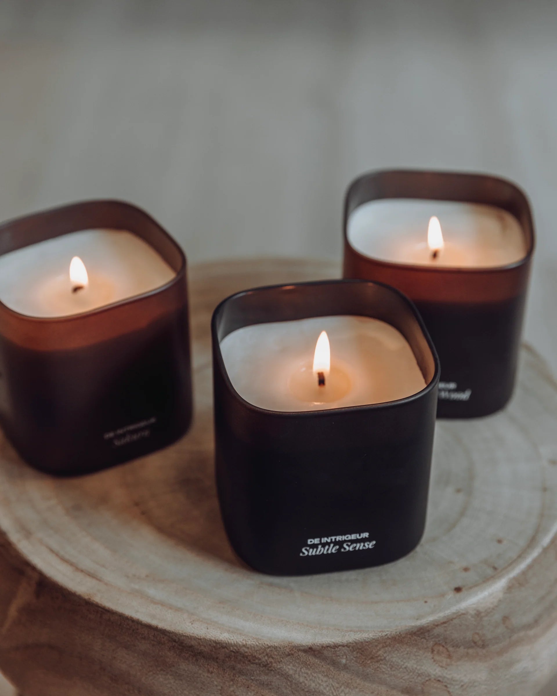 Geurkaars 40 branduren "Premium Wood"