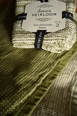 Set Theedoeken DH olijfgroen/naturel