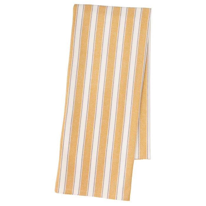 Tafelkleed gestreept geel (BU0 300cm