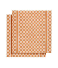 Theedoek Groom DWL oranje